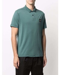 mintgrünes Polohemd von Stone Island