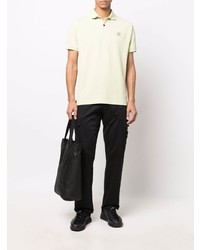 mintgrünes Polohemd von Stone Island