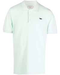 mintgrünes Polohemd von MAISON KITSUNÉ