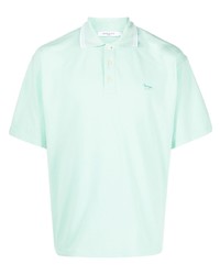 mintgrünes Polohemd von MAISON KITSUNÉ