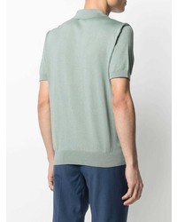 mintgrünes Polohemd von Z Zegna