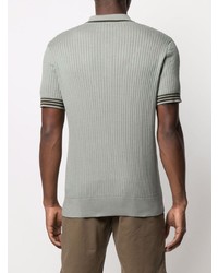 mintgrünes Polohemd von Trussardi