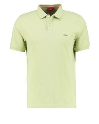 mintgrünes Polohemd von s.Oliver
