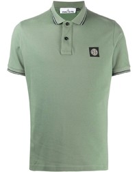 mintgrünes Polohemd von Stone Island