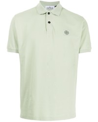 mintgrünes Polohemd von Stone Island