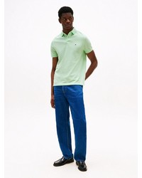mintgrünes Polohemd von Tommy Hilfiger