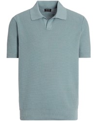 mintgrünes Polohemd von Zegna