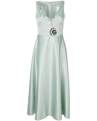 mintgrünes Seidekleid von Temperley London