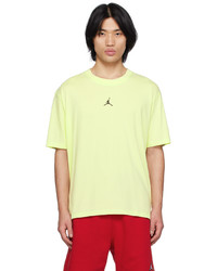 mintgrünes Strick T-Shirt mit einem Rundhalsausschnitt von NIKE JORDAN