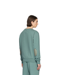 mintgrünes Sweatshirt von Maison Margiela