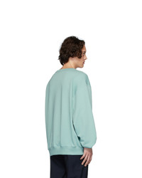 mintgrünes Sweatshirt von Dries Van Noten