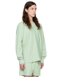 mintgrünes Sweatshirt von Les Tien