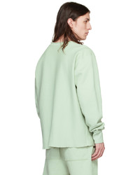 mintgrünes Sweatshirt von Les Tien