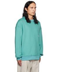 mintgrünes Sweatshirt von Wooyoungmi