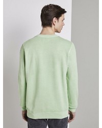 mintgrünes Sweatshirt von Tom Tailor Denim