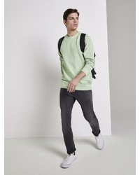 mintgrünes Sweatshirt von Tom Tailor Denim