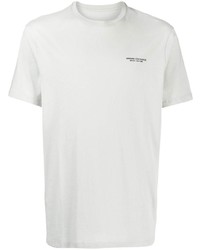 mintgrünes T-Shirt mit einem Rundhalsausschnitt von Armani Exchange