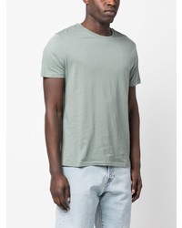 mintgrünes T-Shirt mit einem Rundhalsausschnitt von A.P.C.