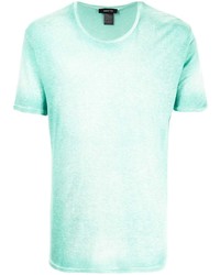 mintgrünes T-Shirt mit einem Rundhalsausschnitt von Avant Toi