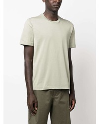 mintgrünes T-Shirt mit einem Rundhalsausschnitt von Brioni