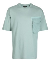 mintgrünes T-Shirt mit einem Rundhalsausschnitt von Belstaff