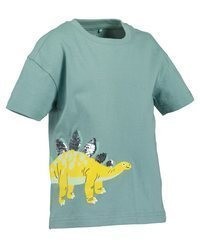 mintgrünes T-Shirt mit einem Rundhalsausschnitt von Blue Seven