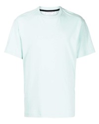 mintgrünes T-Shirt mit einem Rundhalsausschnitt von Calvin Klein