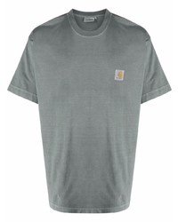 mintgrünes T-Shirt mit einem Rundhalsausschnitt von Carhartt WIP