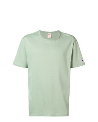 mintgrünes T-Shirt mit einem Rundhalsausschnitt von Champion