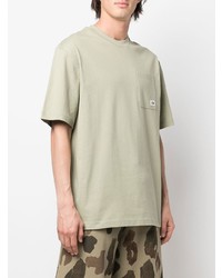 mintgrünes T-Shirt mit einem Rundhalsausschnitt von The North Face