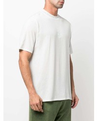 mintgrünes T-Shirt mit einem Rundhalsausschnitt von Stone Island