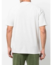 mintgrünes T-Shirt mit einem Rundhalsausschnitt von Stone Island