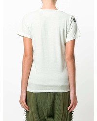 mintgrünes T-Shirt mit einem Rundhalsausschnitt von Freecity