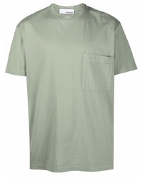 mintgrünes T-Shirt mit einem Rundhalsausschnitt von Costumein