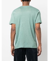 mintgrünes T-Shirt mit einem Rundhalsausschnitt von Isabel Marant