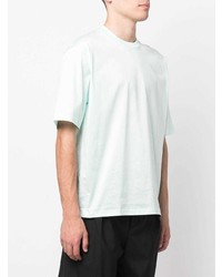 mintgrünes T-Shirt mit einem Rundhalsausschnitt von Low Brand