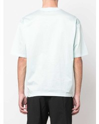 mintgrünes T-Shirt mit einem Rundhalsausschnitt von Low Brand