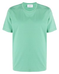mintgrünes T-Shirt mit einem Rundhalsausschnitt von D4.0