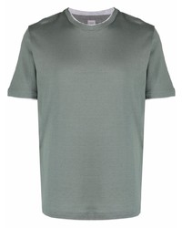 mintgrünes T-Shirt mit einem Rundhalsausschnitt von Eleventy