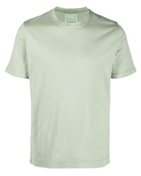 mintgrünes T-Shirt mit einem Rundhalsausschnitt von Fedeli
