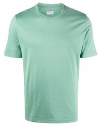 mintgrünes T-Shirt mit einem Rundhalsausschnitt von Fedeli