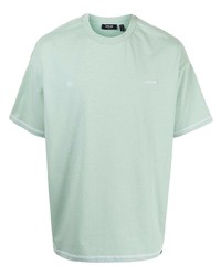 mintgrünes T-Shirt mit einem Rundhalsausschnitt von FIVE CM
