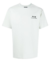 mintgrünes T-Shirt mit einem Rundhalsausschnitt von FIVE CM