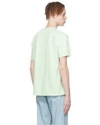 mintgrünes T-Shirt mit einem Rundhalsausschnitt von Noah