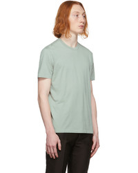 mintgrünes T-Shirt mit einem Rundhalsausschnitt von Tom Ford