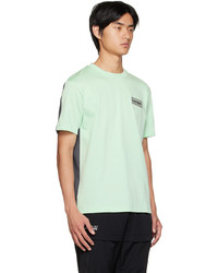 mintgrünes T-Shirt mit einem Rundhalsausschnitt von Li-Ning