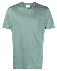 mintgrünes T-Shirt mit einem Rundhalsausschnitt von Isabel Marant