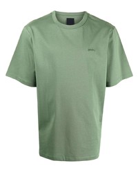mintgrünes T-Shirt mit einem Rundhalsausschnitt von Juun.J