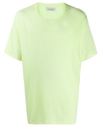 mintgrünes T-Shirt mit einem Rundhalsausschnitt von Laneus