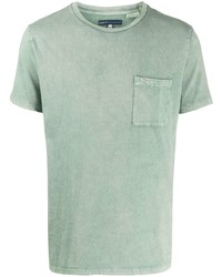 mintgrünes T-Shirt mit einem Rundhalsausschnitt von Levi's Made & Crafted